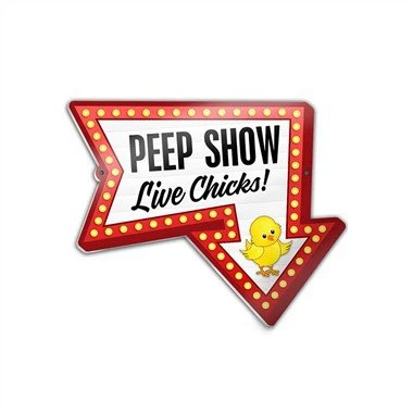 PVC poul kòk poulaye plak siy